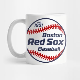 Red Sox 80s Retro Ball Mug